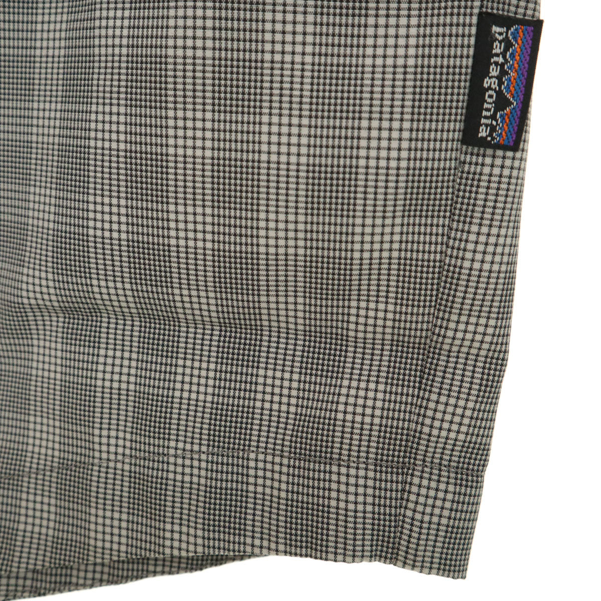 patagonia パタゴニア チェック柄 長袖 シャツ S グレー 54066SP11 アウトドア ロールアップ袖 メンズ