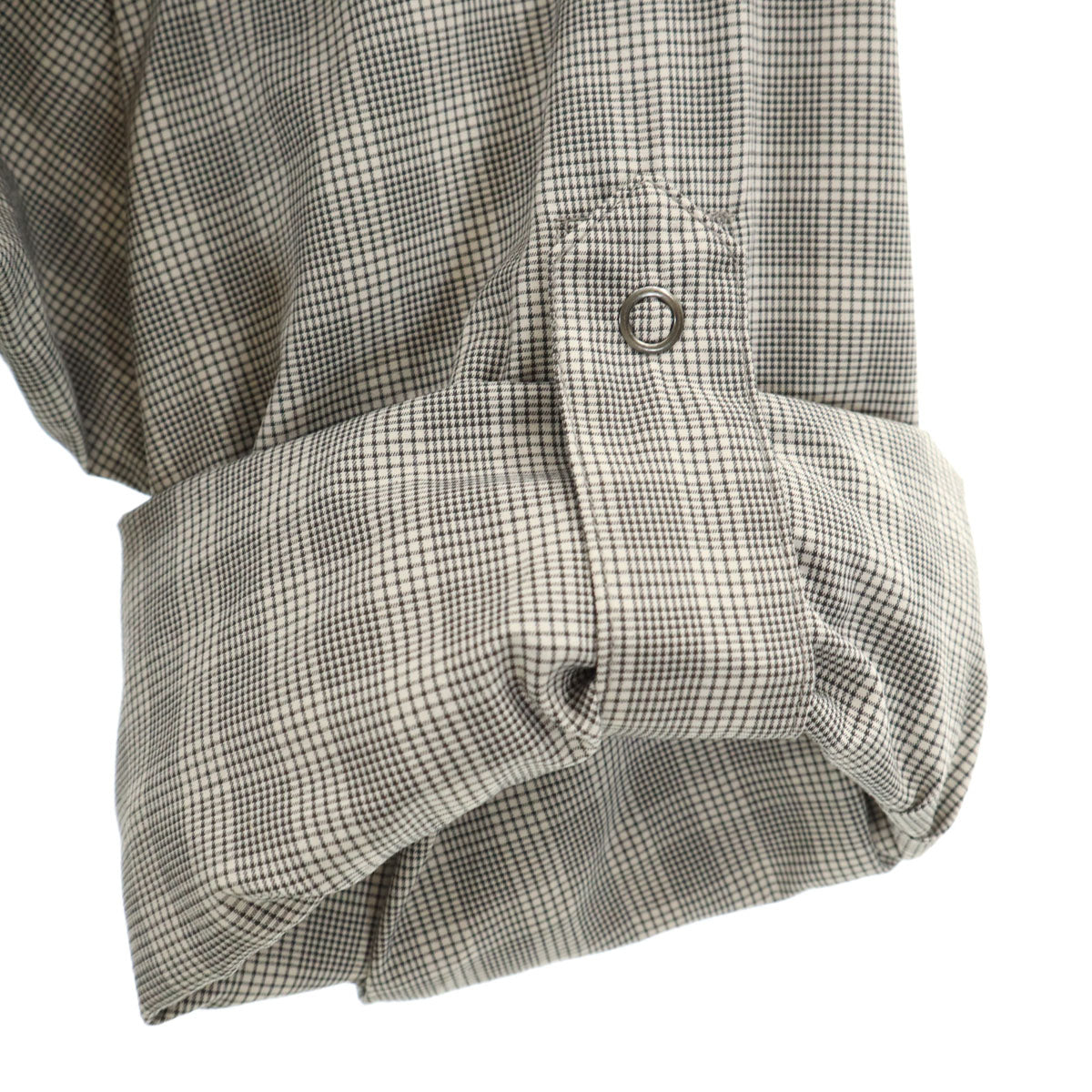 patagonia パタゴニア チェック柄 長袖 シャツ S グレー 54066SP11 アウトドア ロールアップ袖 メンズ