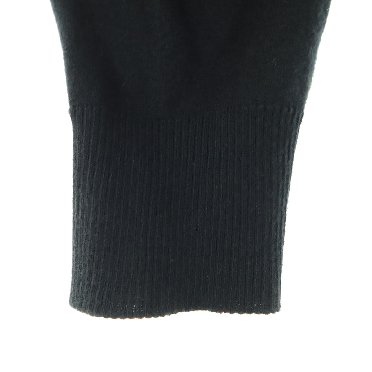 HYSTERIC GLAMOUR ヒステリックグラマー 日本製 長袖 Vネック ニットカーディガン S ブラック レディース