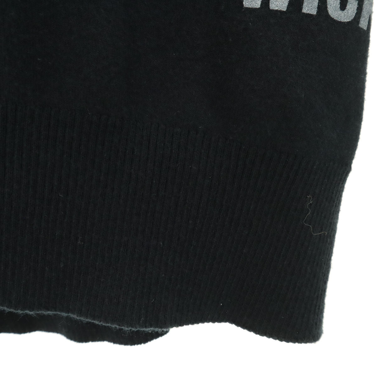 HYSTERIC GLAMOUR ヒステリックグラマー 日本製 長袖 Vネック ニットカーディガン S ブラック レディース