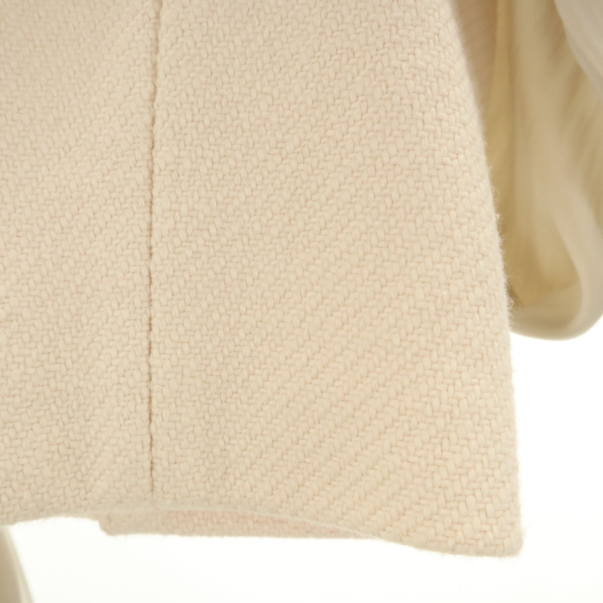 FUMIE TANAKA フミエタナカ 日本製 ギャザーリボン ビスチェ 1 ベージュ レディース