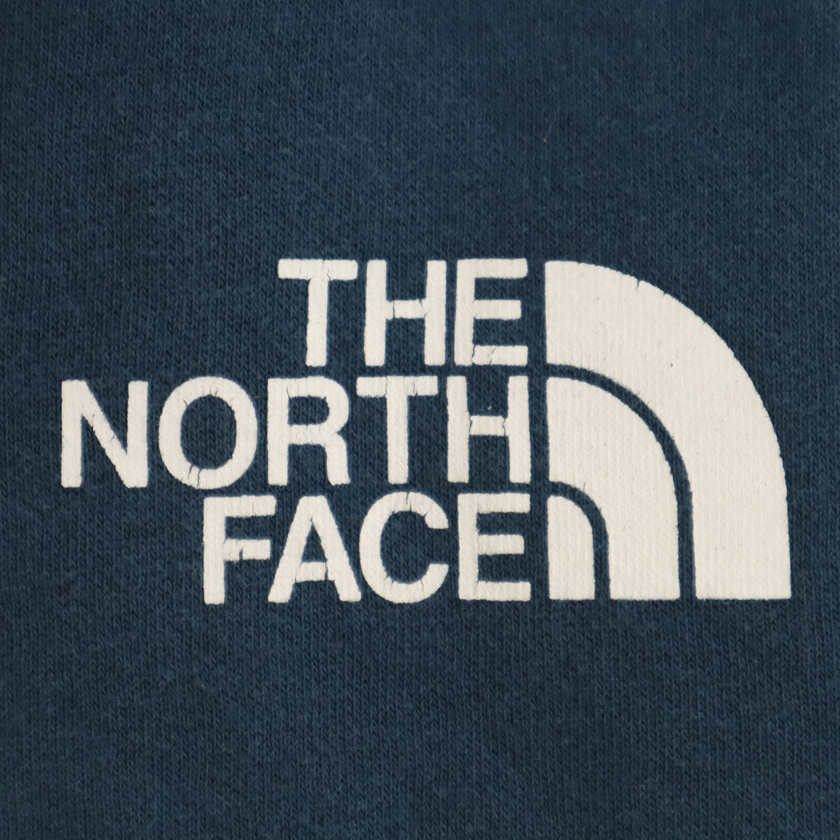 THE NORTH FACE ノースフェイス バックロゴ 長袖 スウェット ジップパーカー S ネイビー A3XA9 アウトドア メンズ