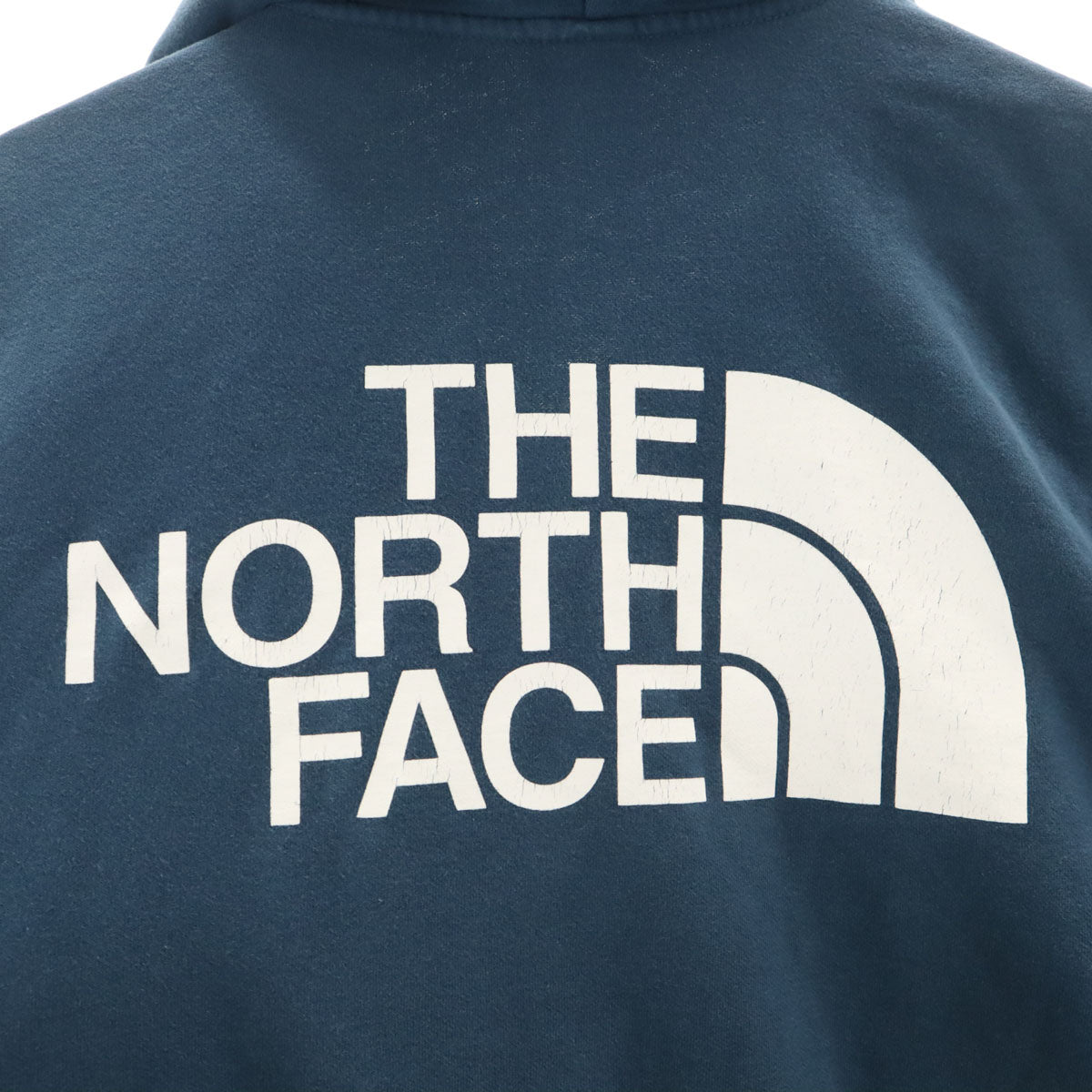 THE NORTH FACE ノースフェイス バックロゴ 長袖 スウェット ジップパーカー S ネイビー A3XA9 アウトドア メンズ