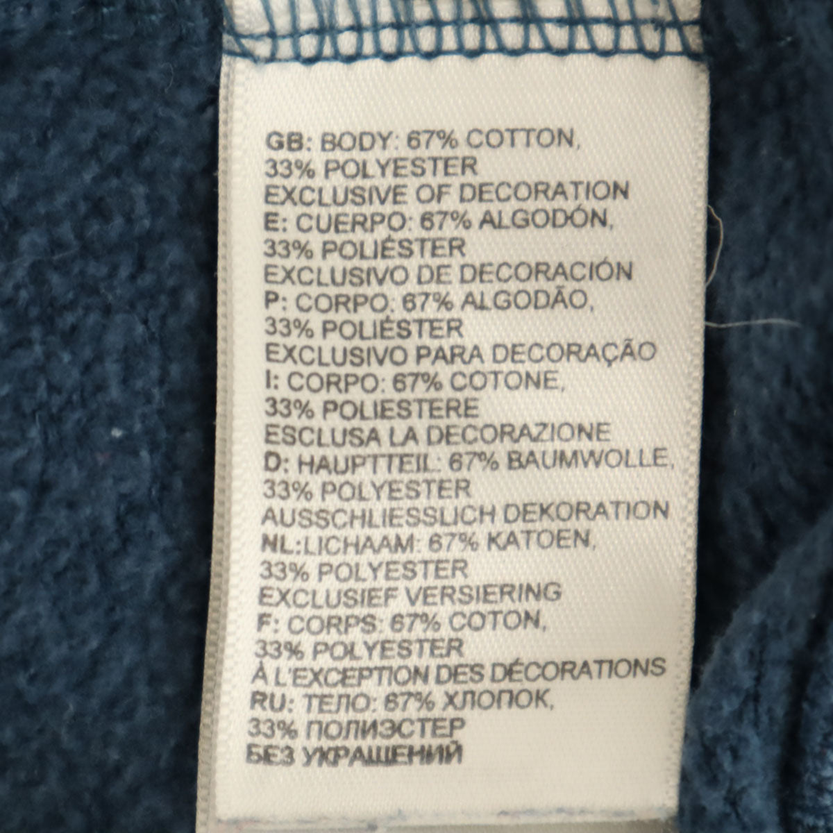 THE NORTH FACE ノースフェイス バックロゴ 長袖 スウェット ジップパーカー S ネイビー A3XA9 アウトドア メンズ