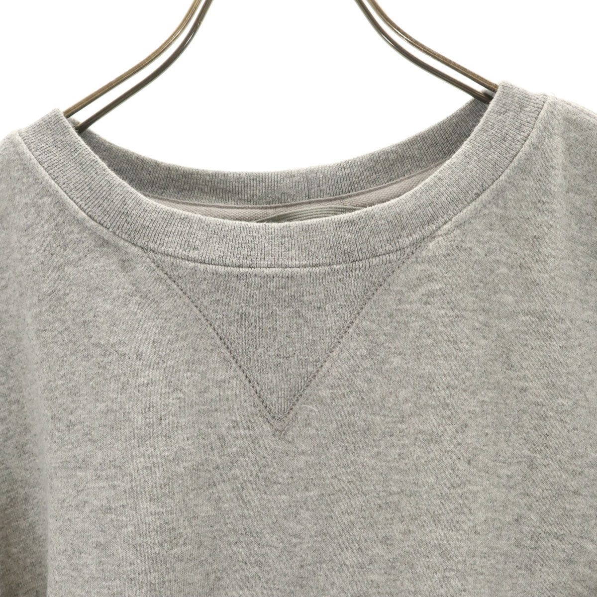 Carhartt カーハート K124 長袖 スウェット トレーナー L グレー Vガゼット 無地 裏起毛 メンズ