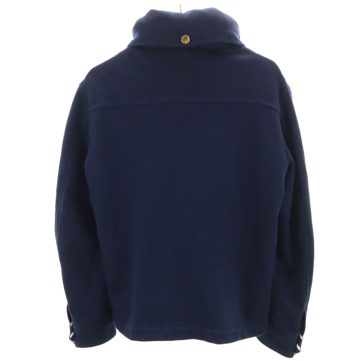 BURBERRY BLACK LABEL バーバリーブラックレーベル スウェット マリン ジャケット L ネイビー 三陽商会 レディース