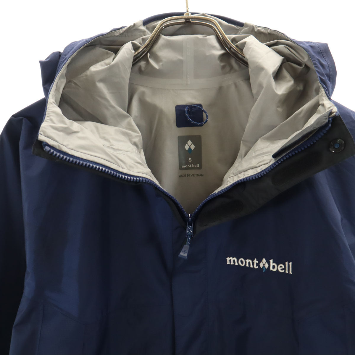 mont-bell モンベル アウトドア ナイロンジャケット S ネイビー系 メンズ