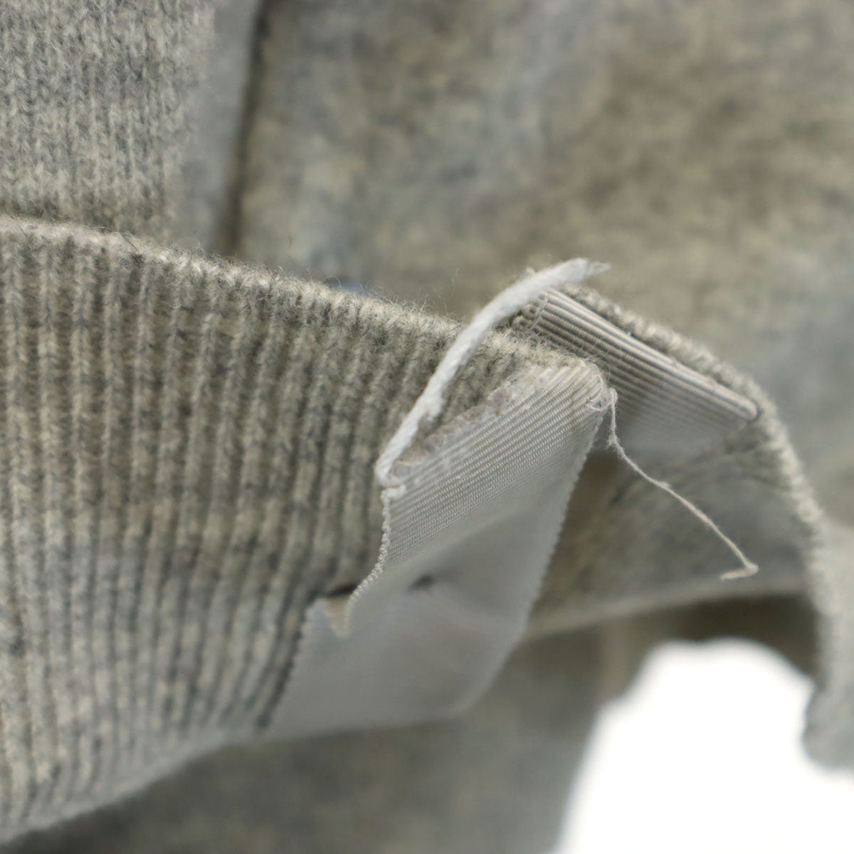 PLAY COMME des GARCONS プレイコムデギャルソン 2007年 日本製 長袖 ニットカーディガン M グレー レディース