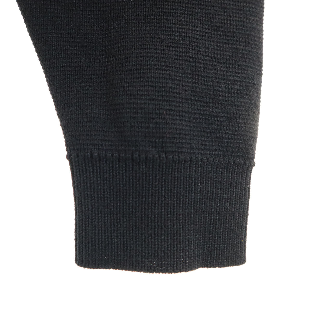 Christian Dior PRET-A-PORTER クリスチャンディオール プレタポルテ 90s オールド 長袖 ヘンリーネック ニット M ブラック セーター レディース