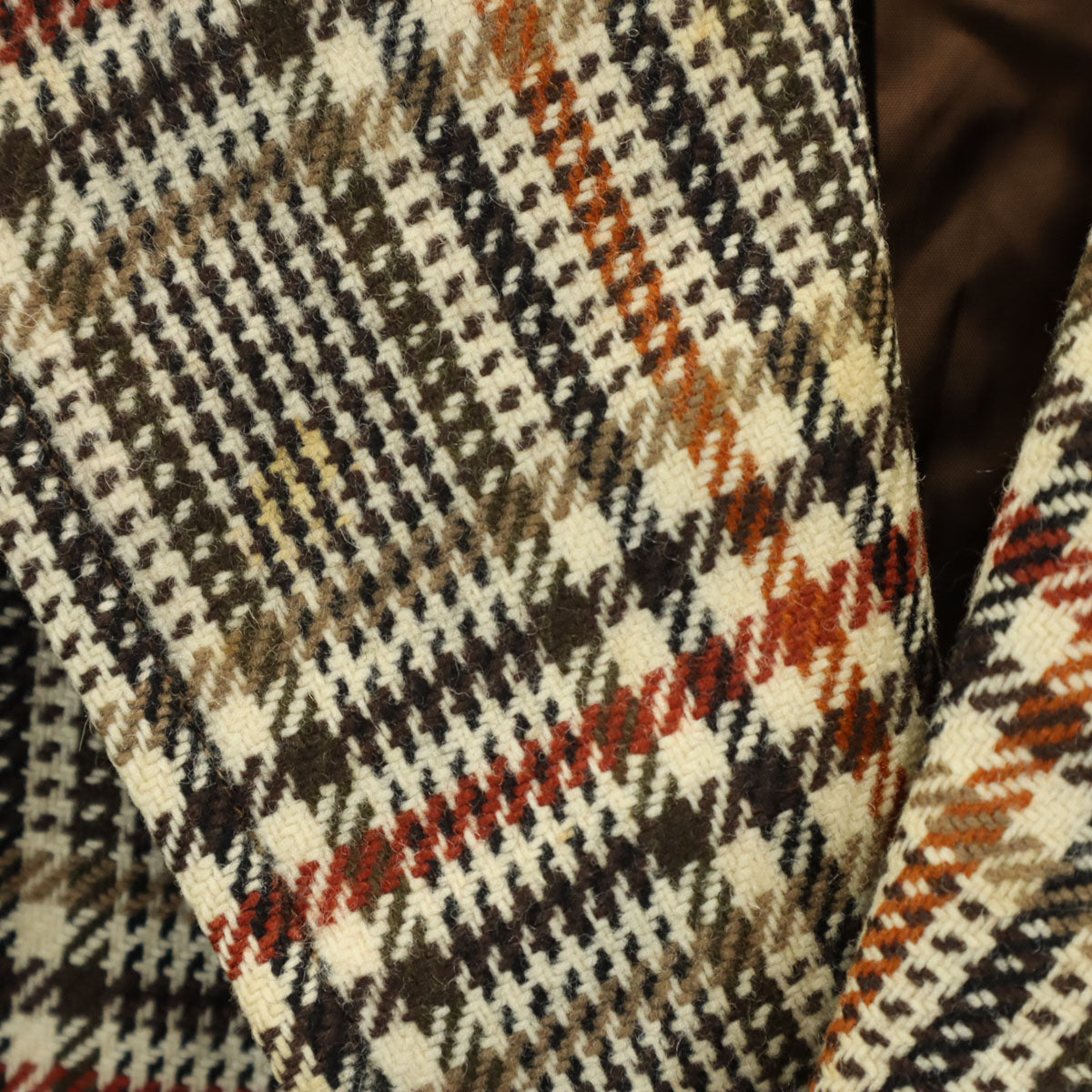 Burberrys バーバリーズ 80s 英国製 ヴィンテージ チェック柄 ツイード テーラードジャケット 38 ベージュ メンズ