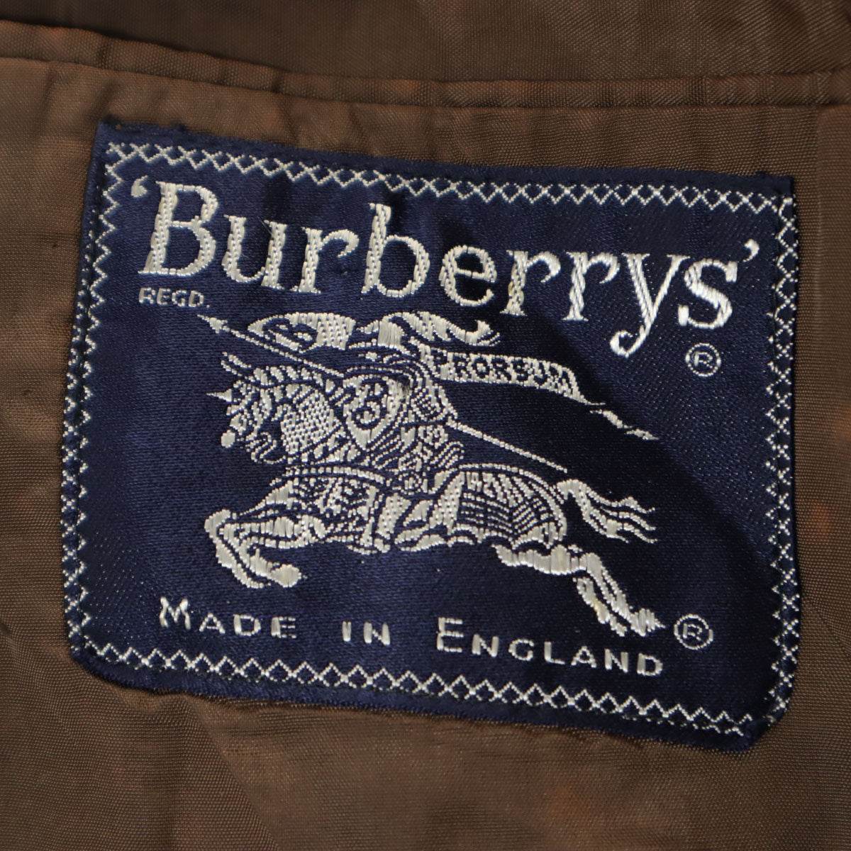 Burberrys バーバリーズ 80s 英国製 ヴィンテージ チェック柄 ツイード テーラードジャケット 38 ベージュ メンズ