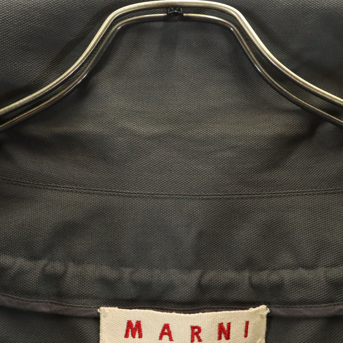 MARNI マルニ イタリア製 ライダースジャケット 36 チャコールグレー レディース