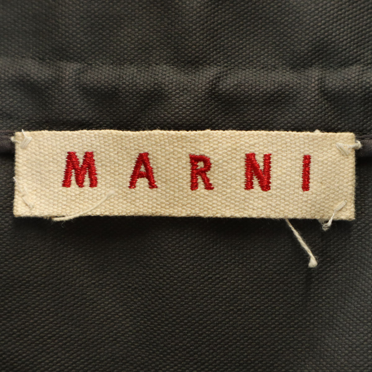 MARNI マルニ イタリア製 ライダースジャケット 36 チャコールグレー レディース