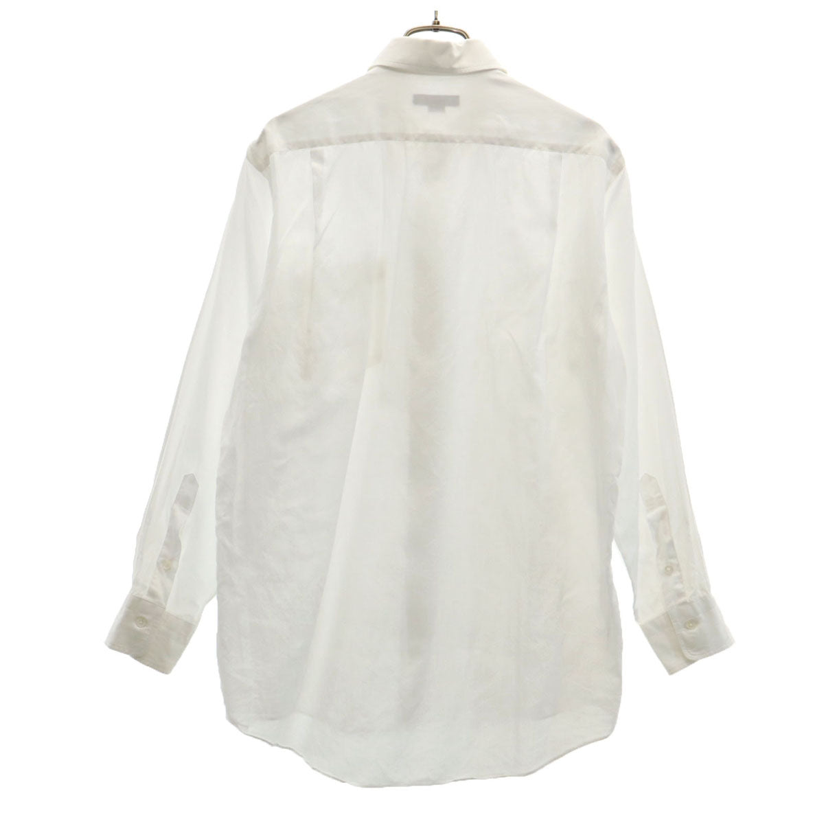 BURBERRY LONDON バーバリーロンドン リネンブレンド 長袖 シャツ 38-80 ホワイト 三陽商会 メンズ