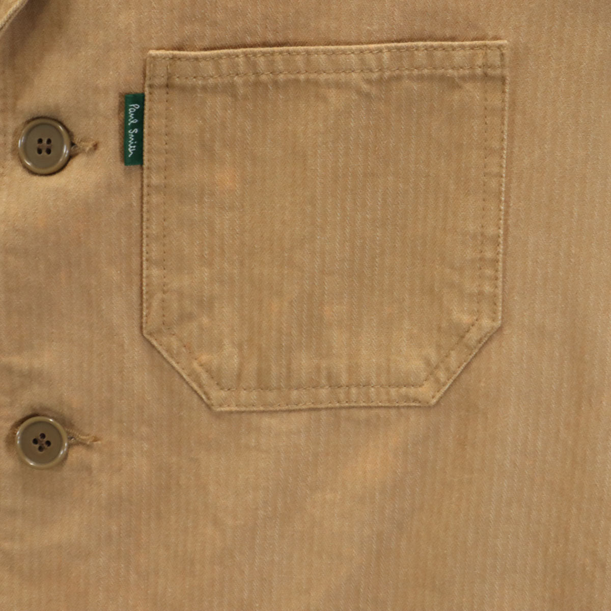 Paul Smith JEANS ポールスミスジーンズ 日本製 コットンジャケット M ベージュ メンズ