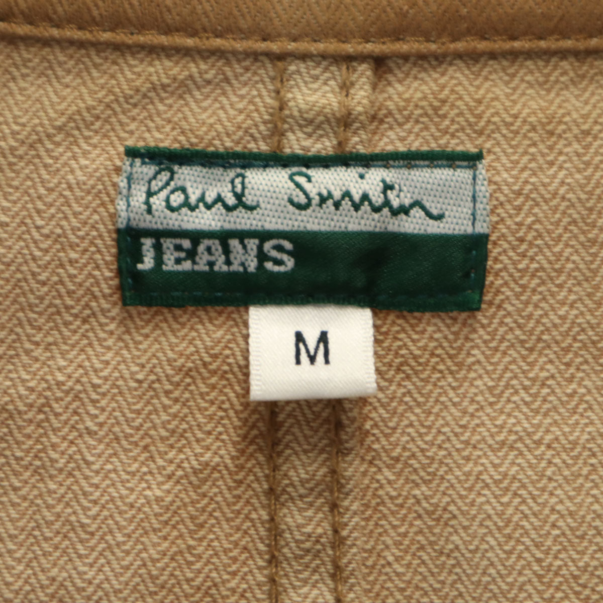 Paul Smith JEANS ポールスミスジーンズ 日本製 コットンジャケット M ベージュ メンズ