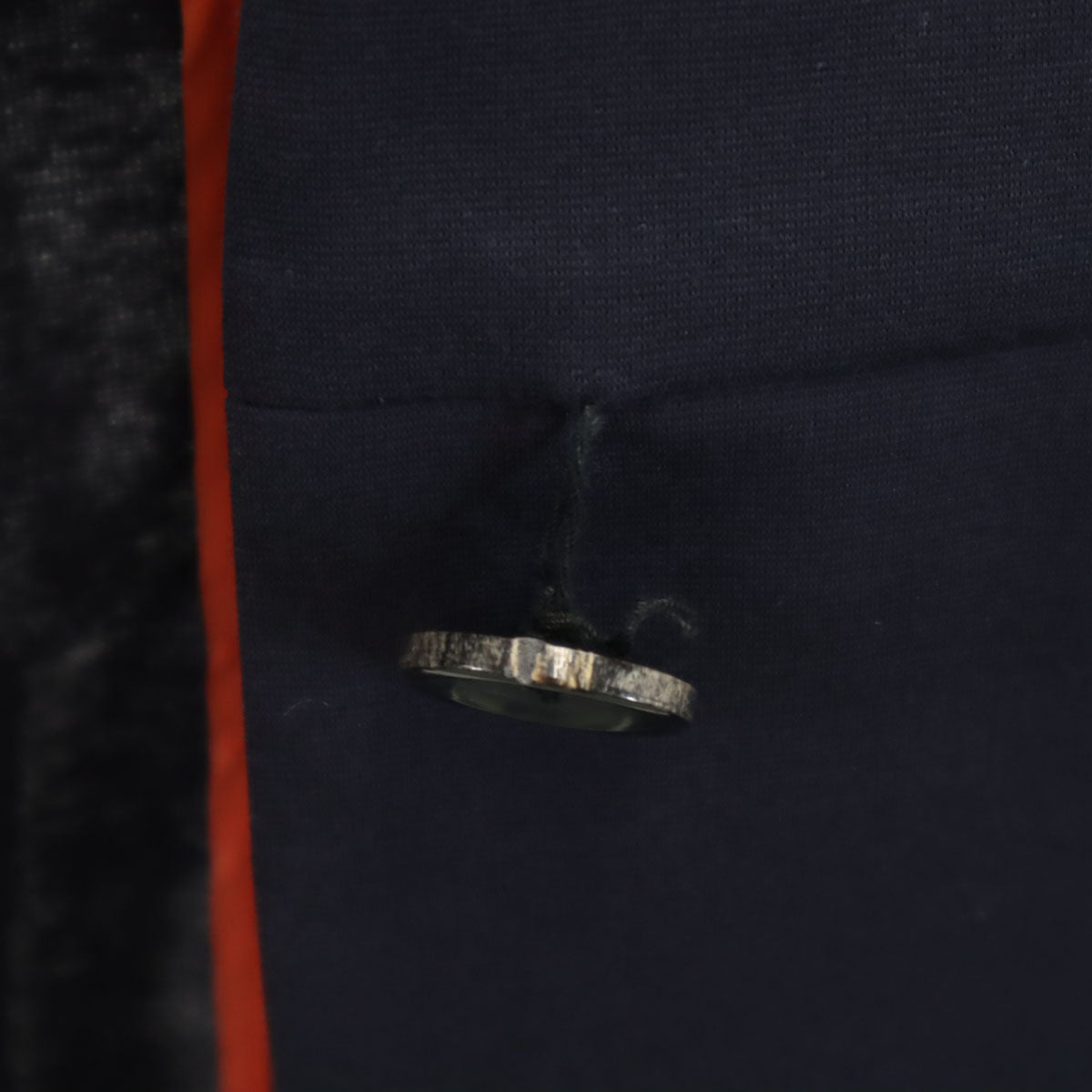 Paul Smith ポールスミス ノーカラージャケット 38 ネイビー レディース