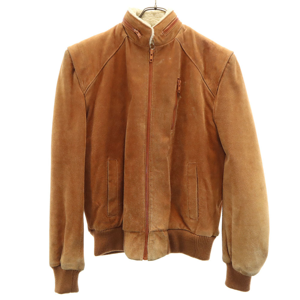 バーマンズ 80s ヴィンテージ ムートンジャケット 40 キャメル メンズ