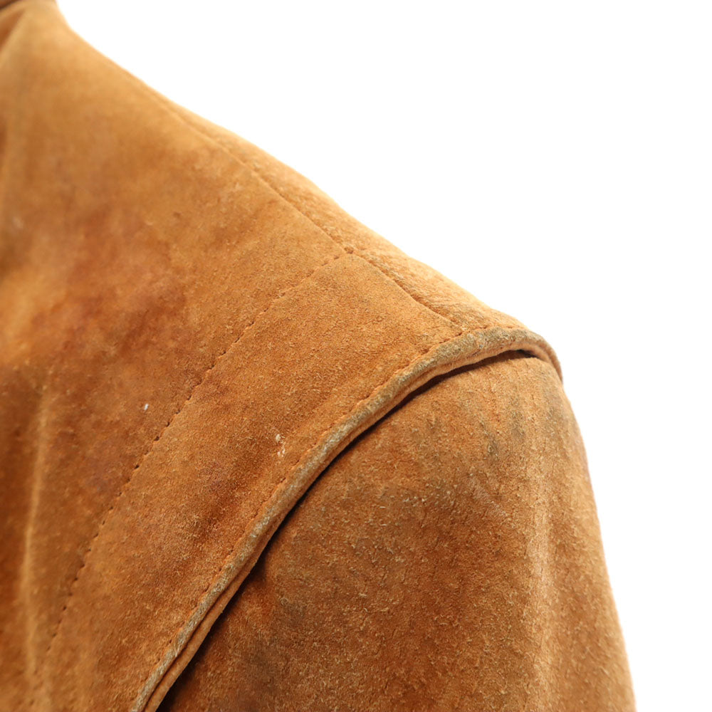 バーマンズ 80s ヴィンテージ ムートンジャケット 40 キャメル メンズ