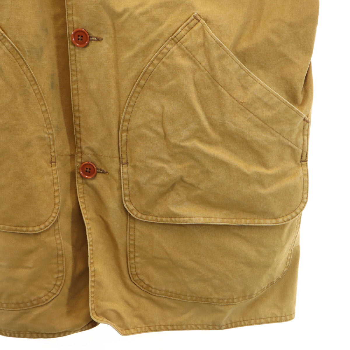 L.L.Bean エルエルビーン 80s ヴィンテージ ハンティングジャケット キャメル 襟コーデュロイ アウトドア メンズ