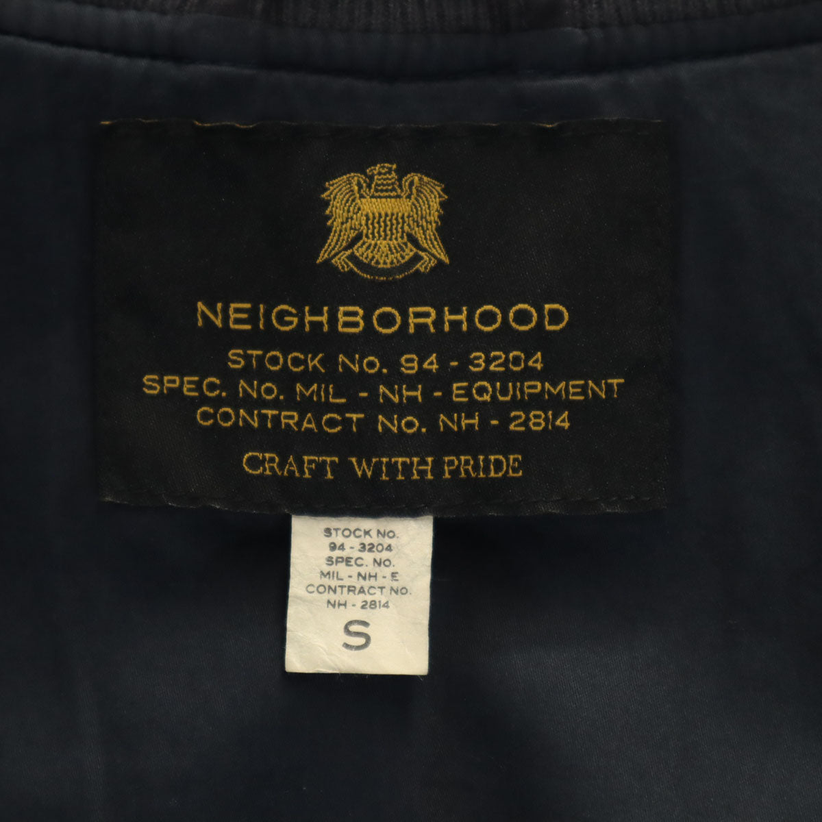 NEIGHBORHOOD ネイバーフッド 日本製 タンカース ジャケット S チャコール メンズ