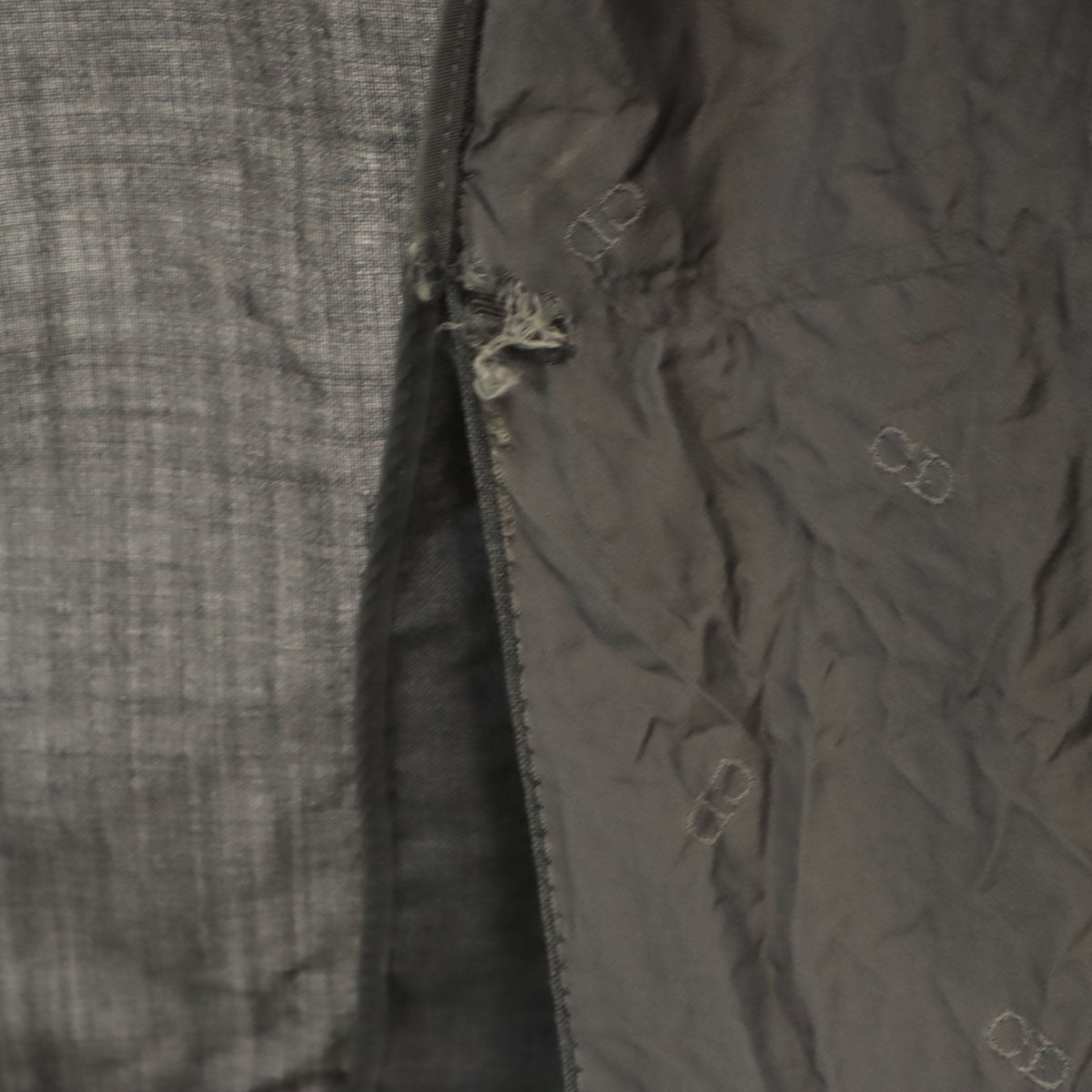 Christian Dior MONSIEUR クリスチャンディオール ムッシュ 90s オールド テーラードジャケット 100-94-170 グレー メンズ