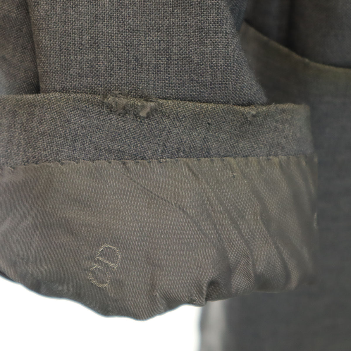 Christian Dior MONSIEUR クリスチャンディオール ムッシュ 90s オールド テーラードジャケット 100-94-170 グレー メンズ