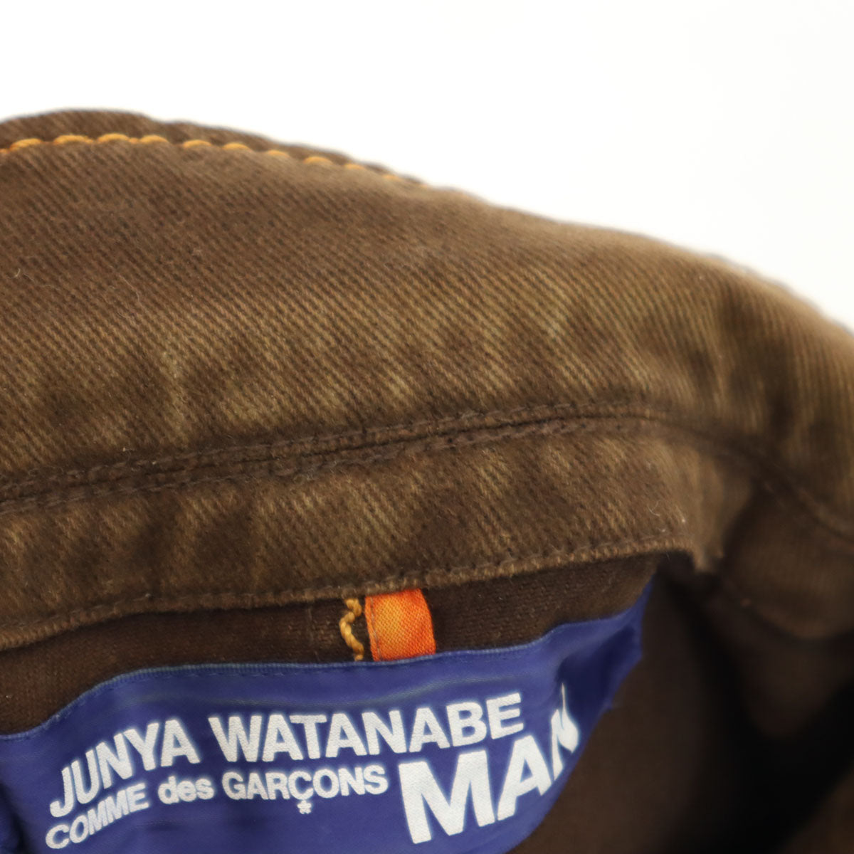 JUNYA WATANABE COMME des GARCONS MAN ジュンヤワタナベコムデギャルソンマン 2003年 日本製 モールスキン ジャケット M ブラウン メンズ