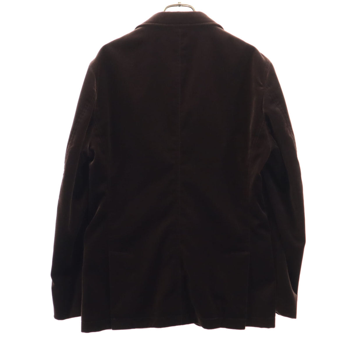 PS Paul Smith ピーエスポールスミス 日本製 ベロア テーラードジャケット M ブラウン メンズ