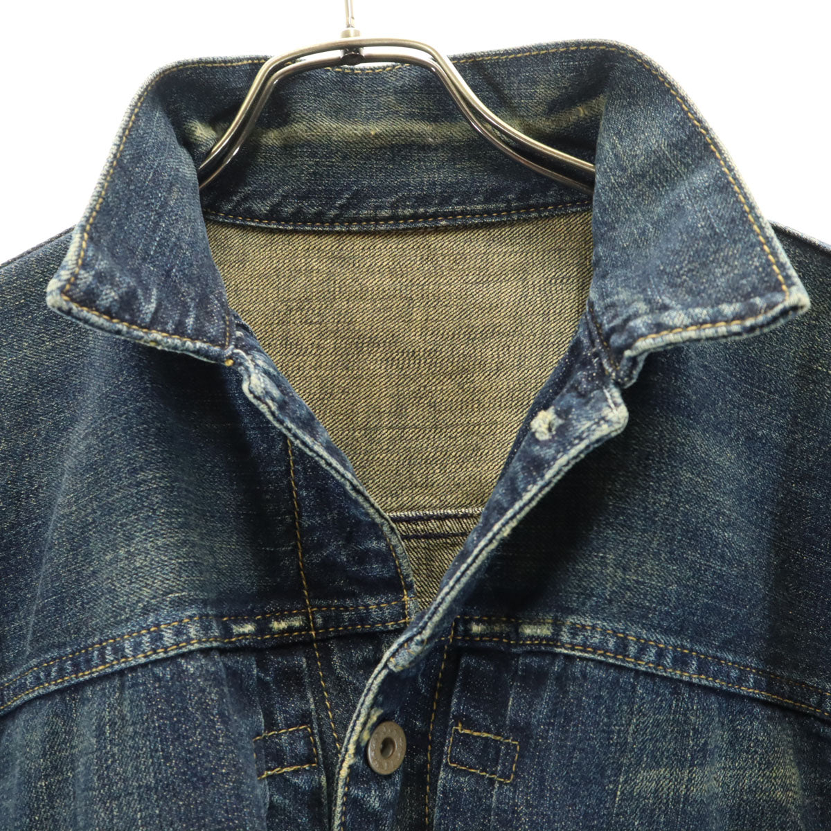 POLO RALPH LAUREN ポロラルフローレン ダメージ加工 デニムジャケット M ジージャン メンズ