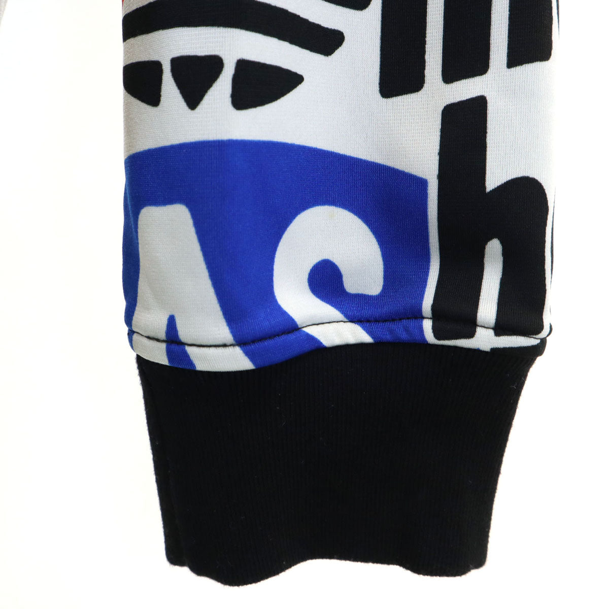 adidas アディダス トレフォイルロゴ 総柄 リバーシブル ジップジャケット L 3ライン メンズ