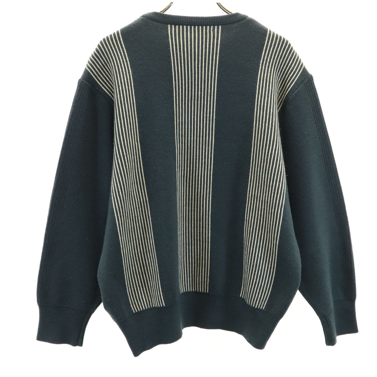 Christian Dior SPORTS クリスチャンディオールスポーツ 90s ウール オールド 長袖 セーター L ネイビー系 ニット メンズ