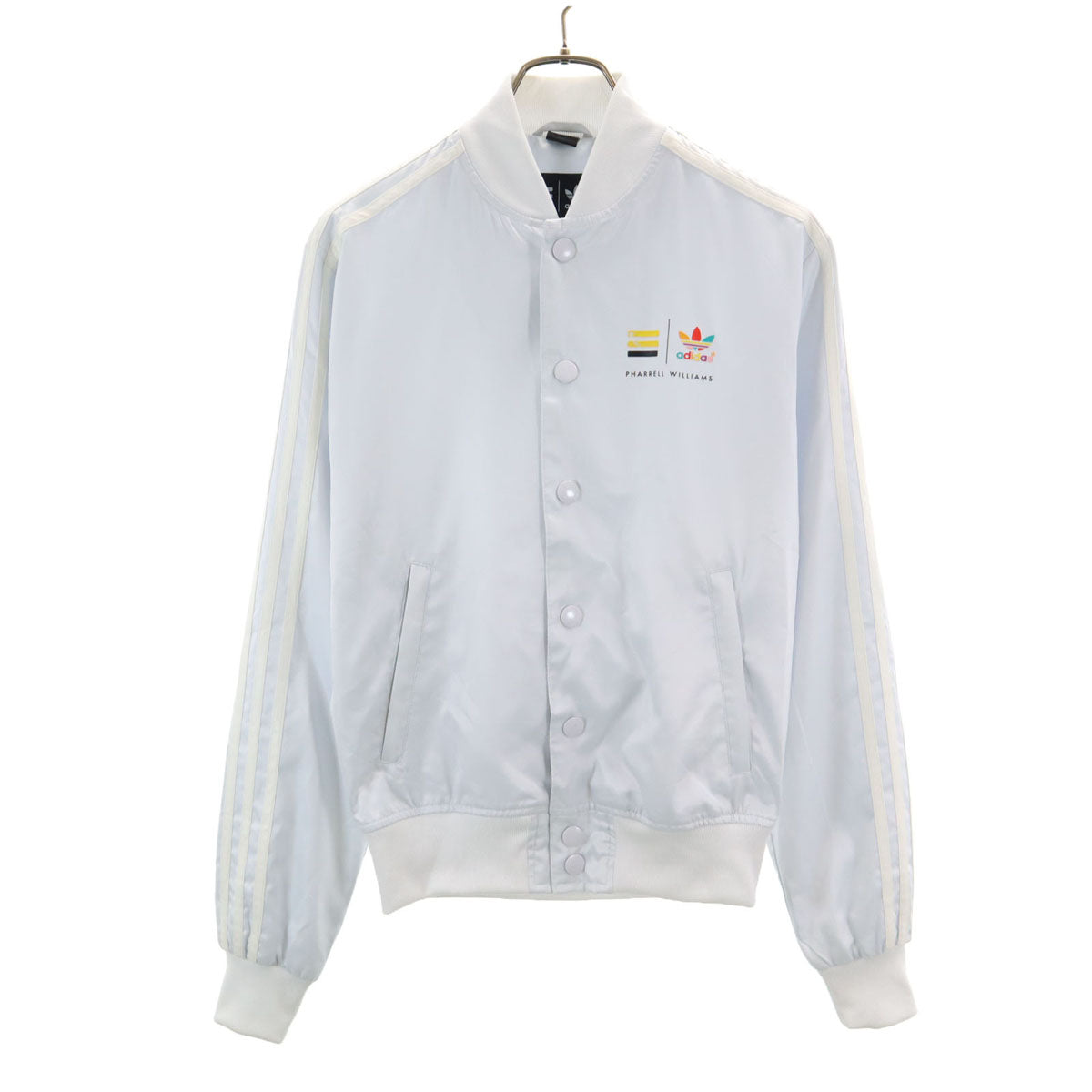 adidas アディダス PHARRELL WILLIAMS ファレルウィリアムス コラボ スタジャン XS 水色系 メンズ