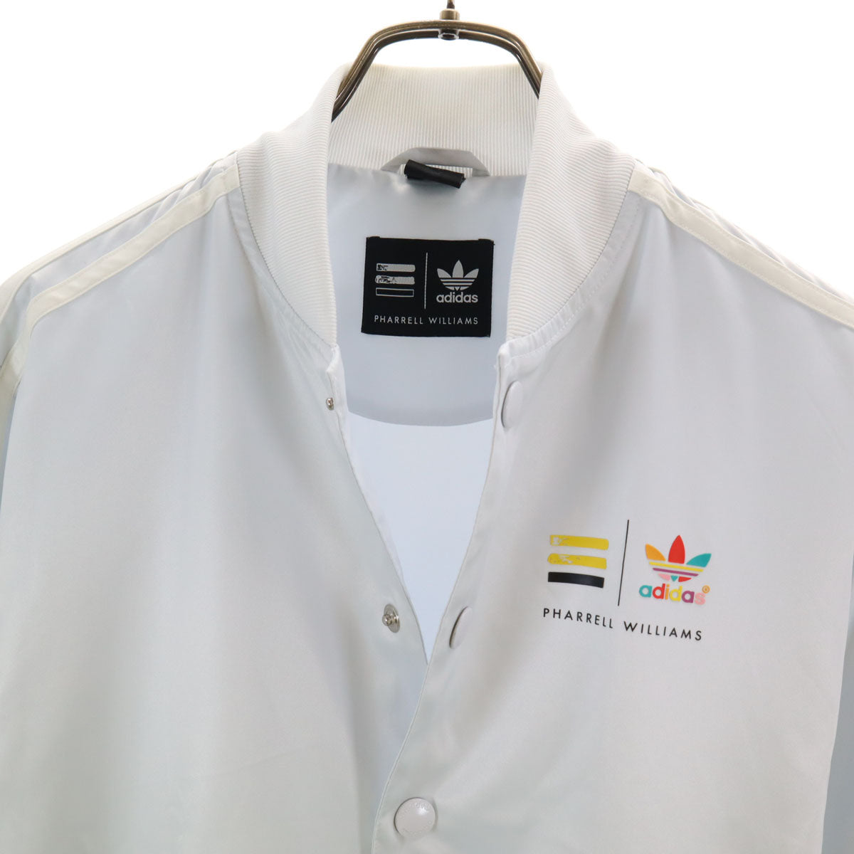 adidas アディダス PHARRELL WILLIAMS ファレルウィリアムス コラボ スタジャン XS 水色系 メンズ