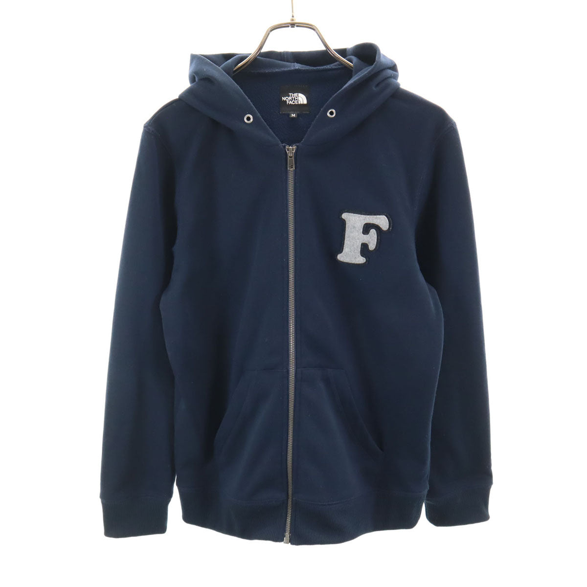 THE NORTH FACE ノースフェイス 長袖 スウェット ジップパーカー M ネイビー NT61340 アウトドア メンズ