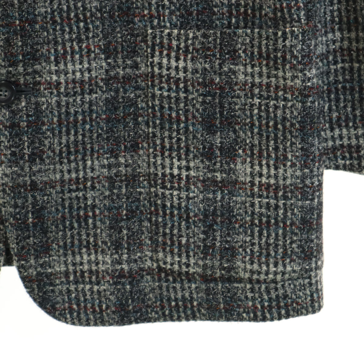 Christian Dior MONSIEUR クリスチャンディオール ムッシュ 90s オールド チェック柄 テーラードジャケット 95-86-170 グレー メンズ