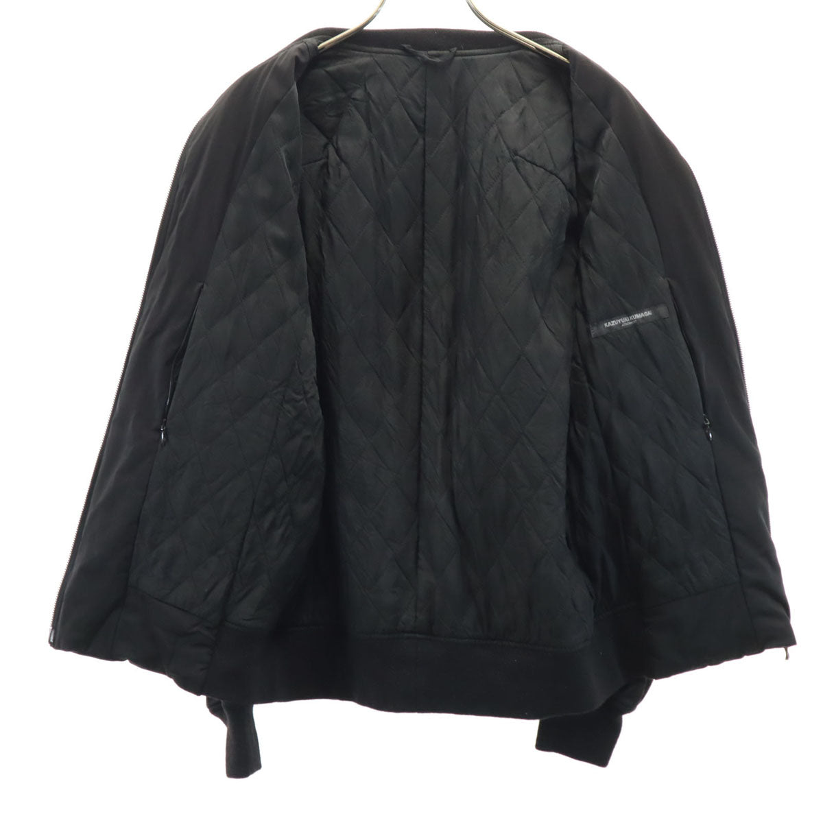 KAZUYUKI KUMAGAI ATTACHMENT カズユキクマガイアタッチメント 日本製 ブルゾン 2 ブラック メンズ