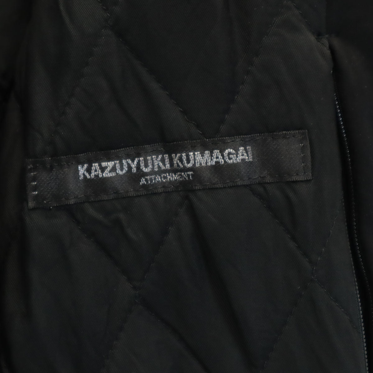 KAZUYUKI KUMAGAI ATTACHMENT カズユキクマガイアタッチメント 日本製 ブルゾン 2 ブラック メンズ