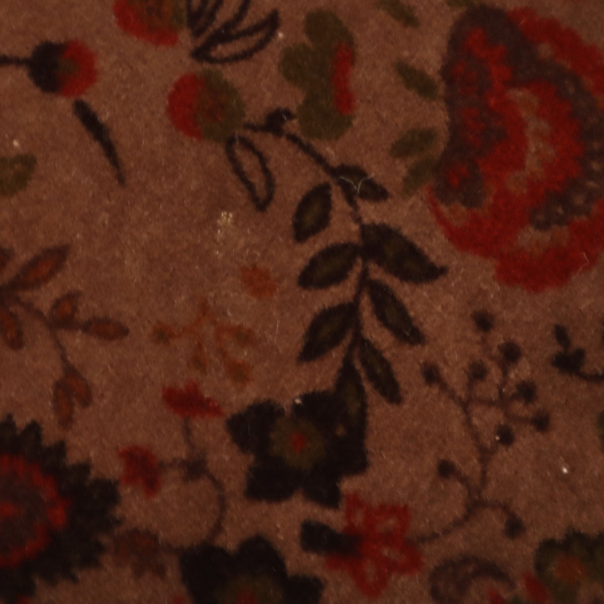 Chloe クロエ 総柄 ノーカラージャケット 40 ブラウン レディース