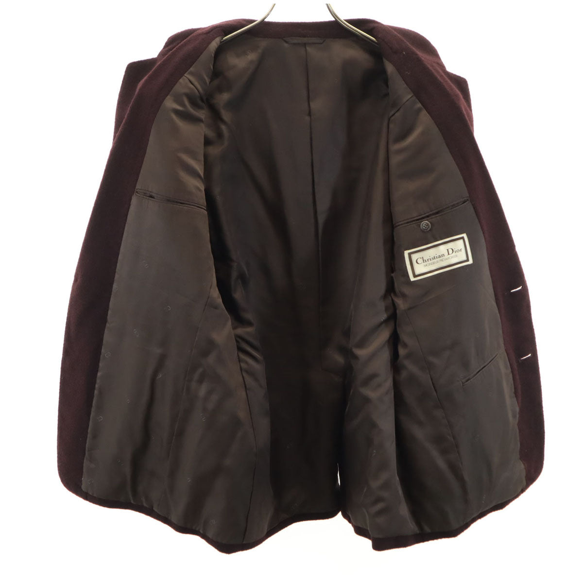 Christian Dior MONSIEUR PRET-A-PORTER クリスチャンディオール ムッシュ プレタポルテ 90s オールド テーラードジャケット AB6 ブラウン メンズ