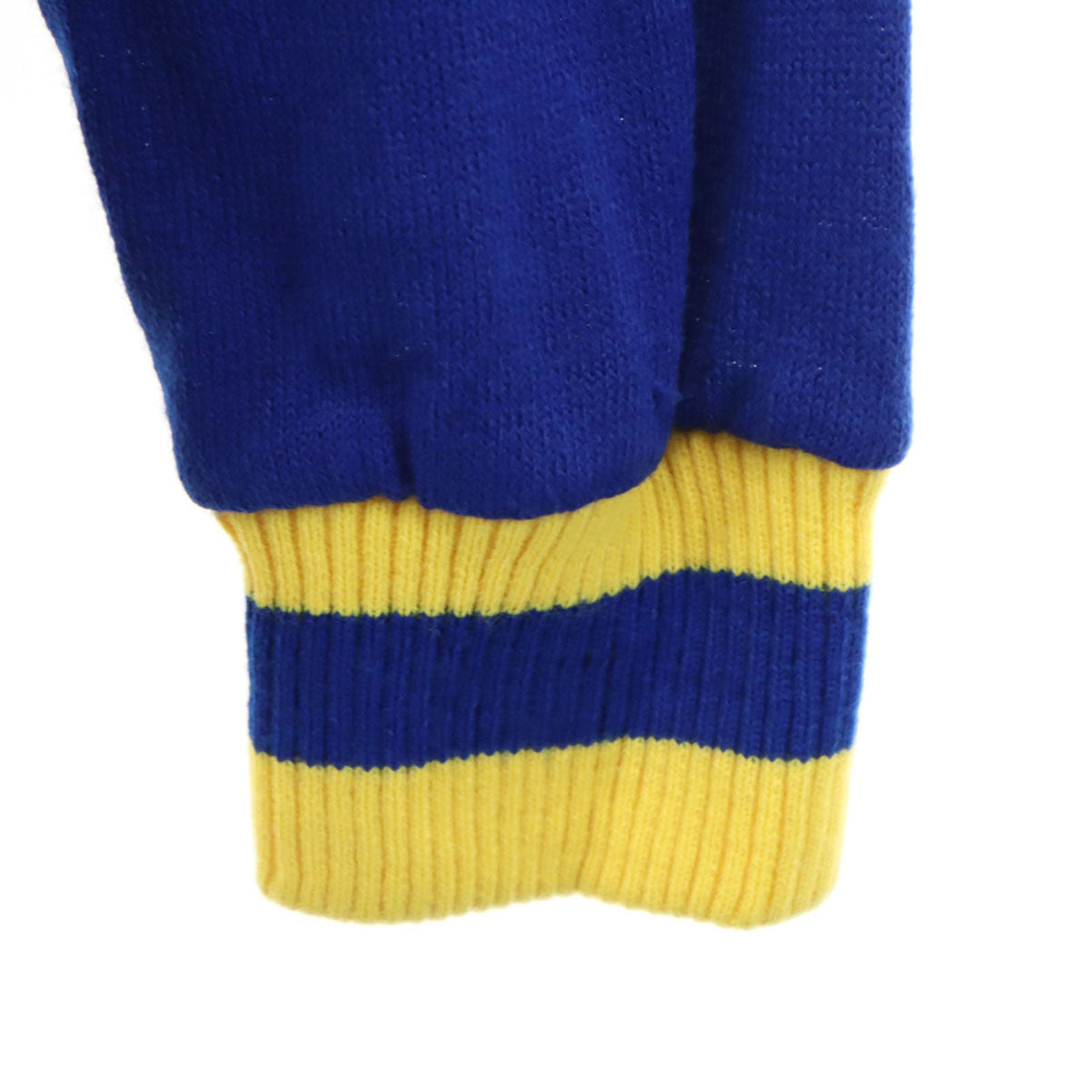 80s 90s オールド ASPTT 長袖 ハーフジップ サイクリング ニット 4 ブルー メンズ