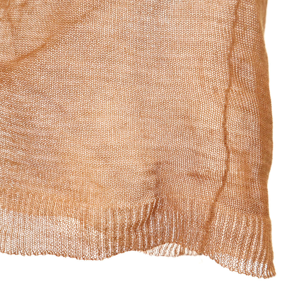 CELINE セリーヌ 長袖 レース カットソー S オレンジ レディース