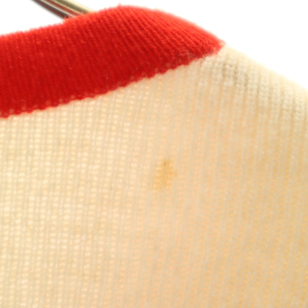 COMME des GARCONS コムデギャルソン 88AW ヴィンテージ 日本製 長袖 パイピング カーディガン ベージュ レディース