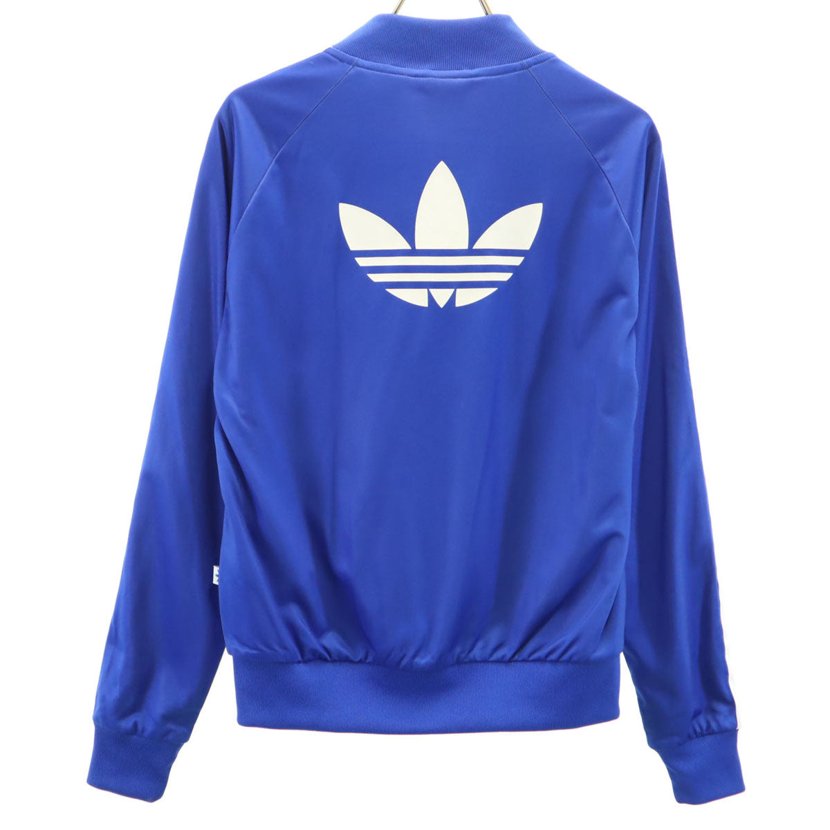 adidas Originals アディダスオリジナルス The Farm Company ファームカンパニー コラボ 南国の鳥 トラックジャケット M ブルー スーパーガール ジャージ レディース