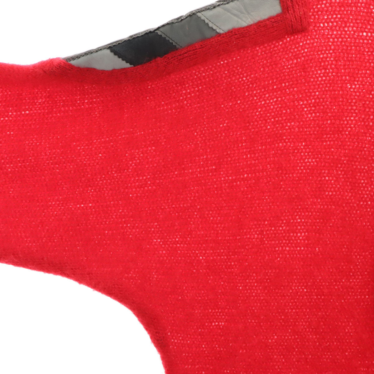 Eugeue 70s 80s モヘアブレンド ヴィンテージ 長袖 セーター M グレー ニット メンズ