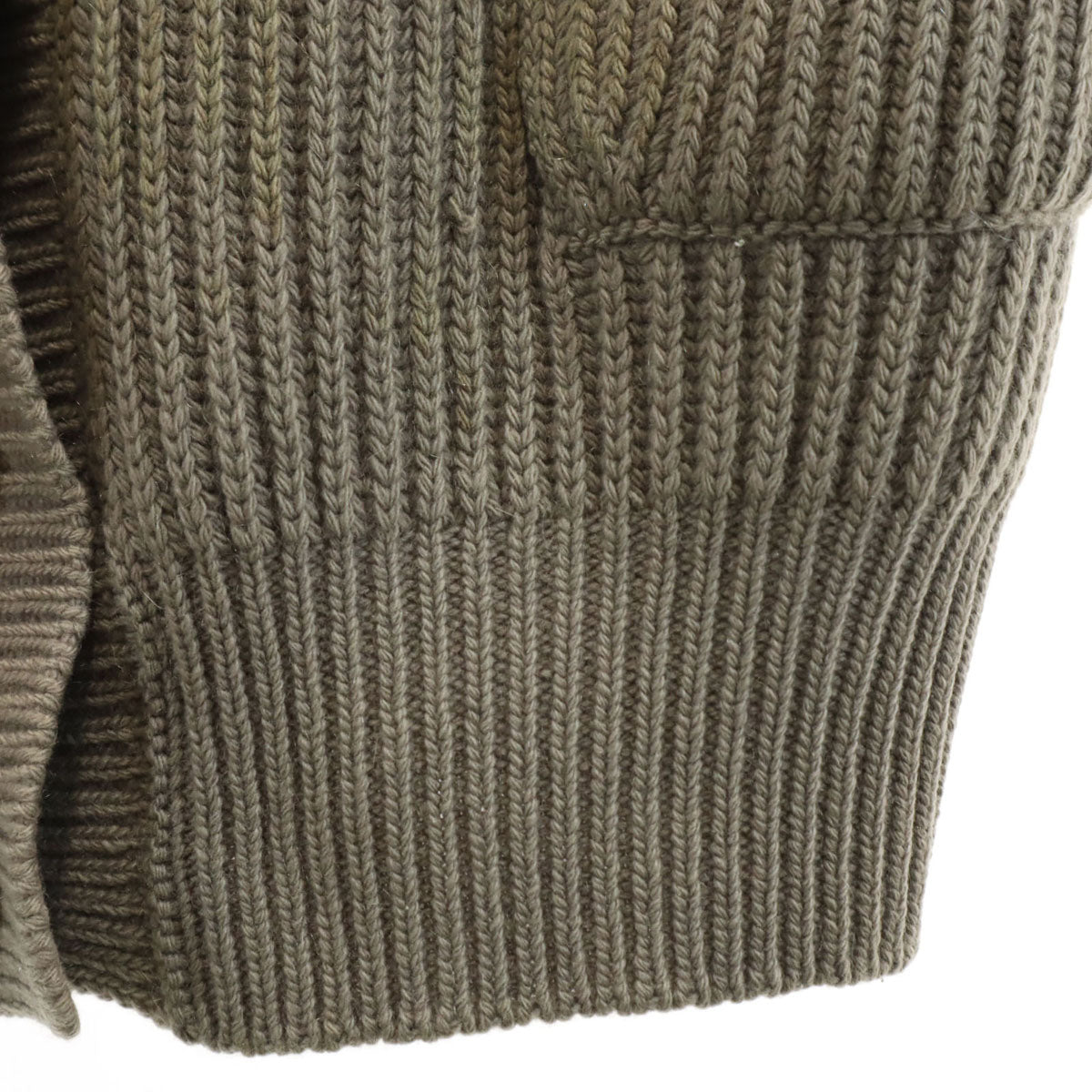 MAX MARA マックスマーラ イタリア製 カシミヤブレンド 長袖 ニットカーディガン S アッシュブラウン レディース