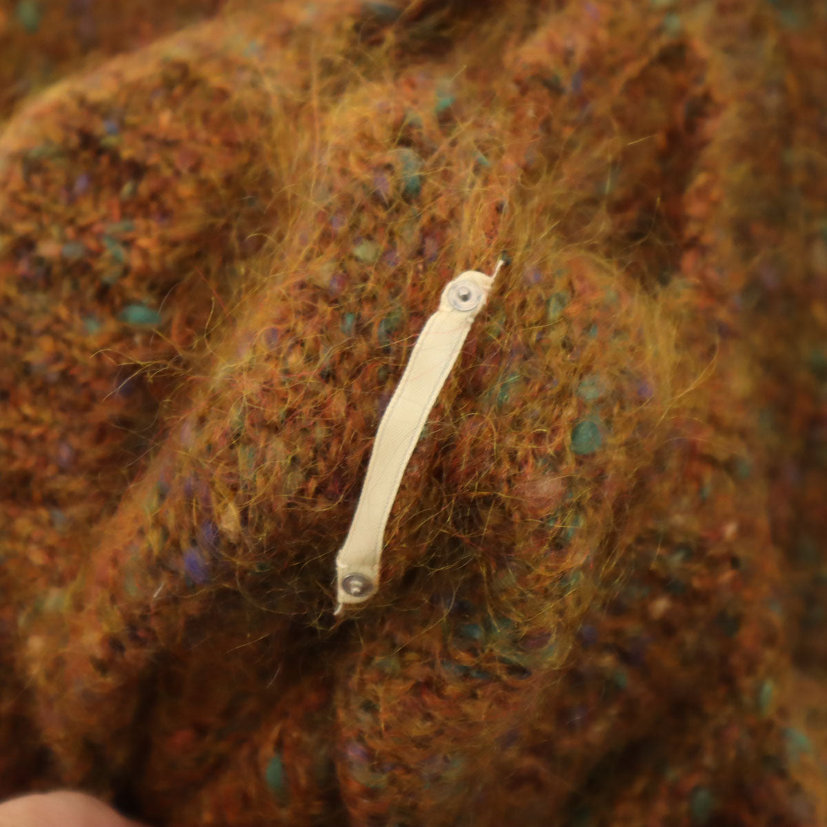 WORTH 90s モヘアブレンド オールド 長袖 セーター M ブラウン系 ニット レディース