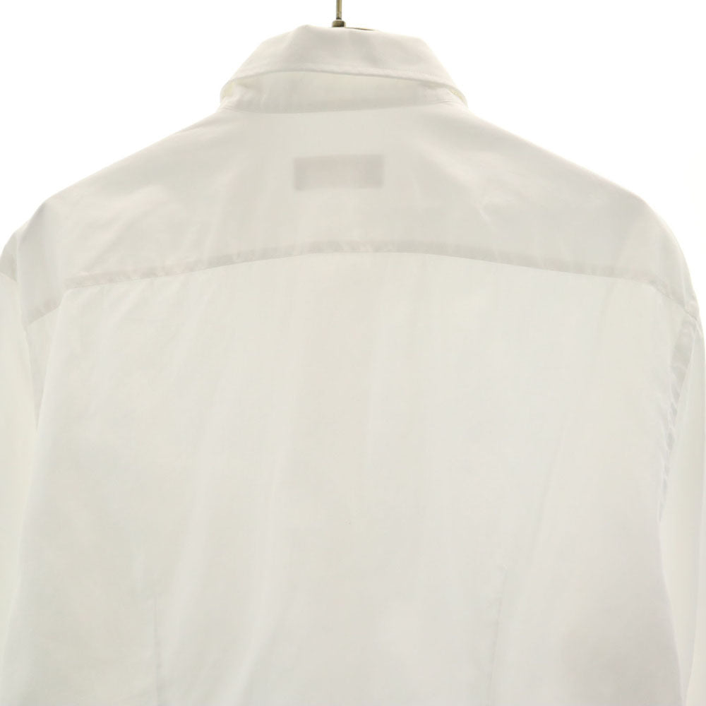 PRADA プラダ 2020年モデル イタリア製 長袖 ボタンダウンシャツ 42 ホワイト メンズ