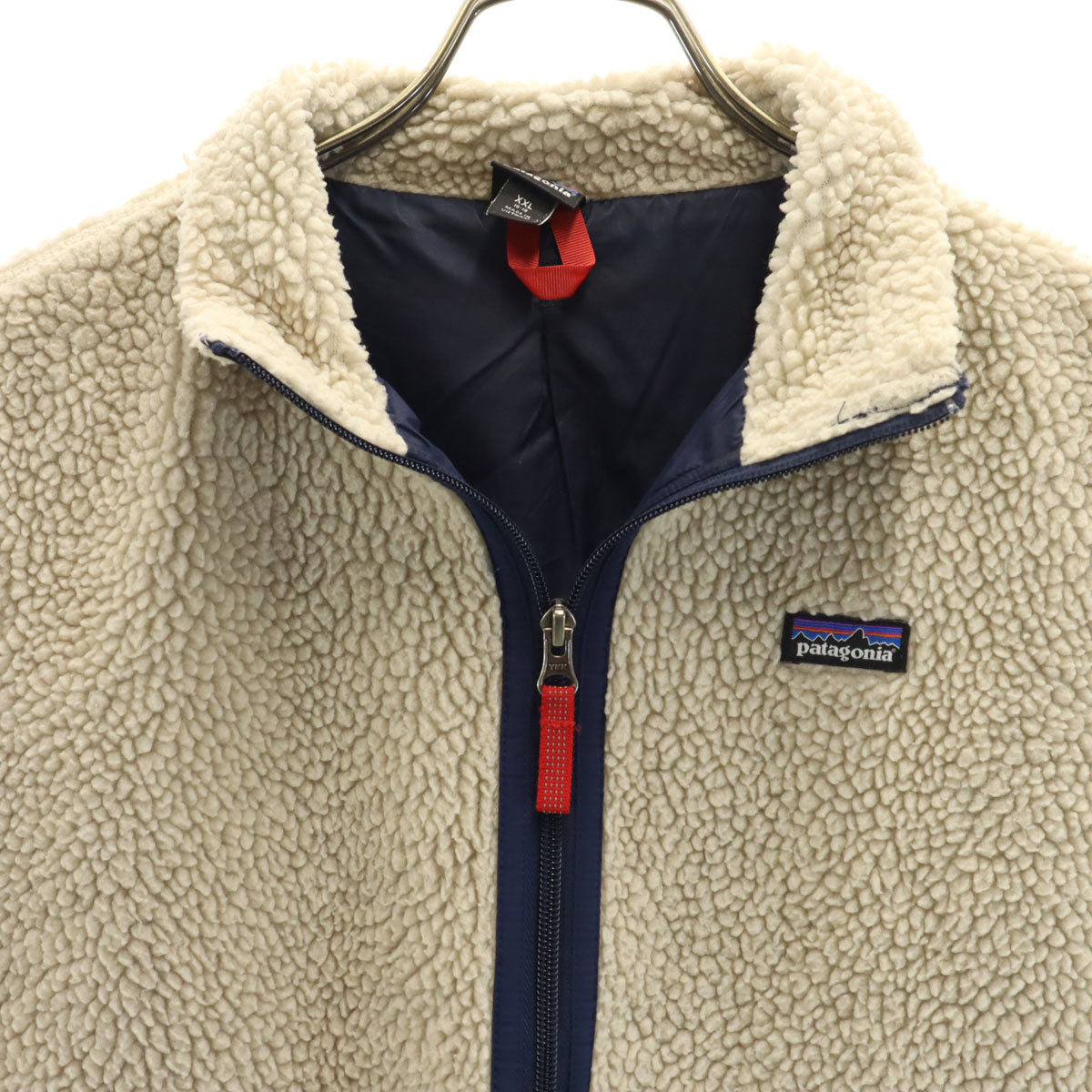 patagonia パタゴニア フリース ベスト XXL 16-18 ベージュ 65619FA19 アウトドア キッズ