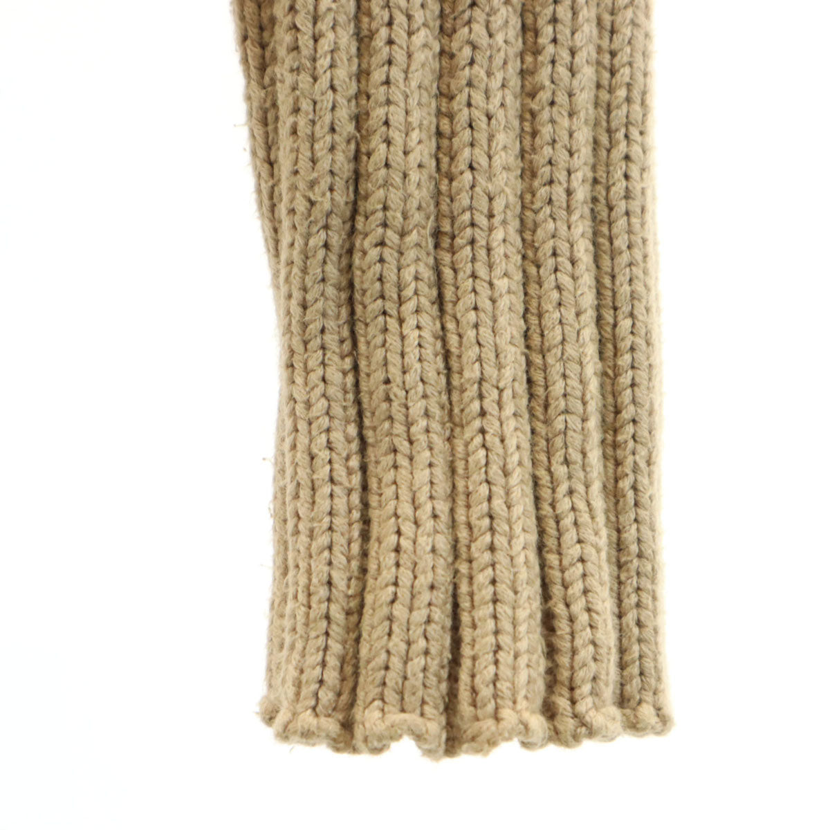 CRUCIANI クルチアーニ イタリア製 長袖 ハーフジップ ニット ベージュ セーター レディース